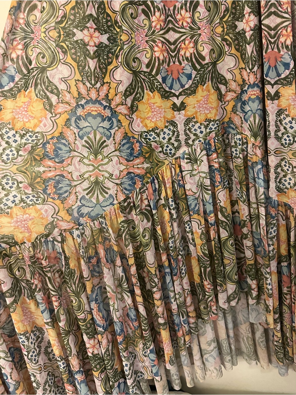NWT💕 MISA Fiorella Off-The-Shoulder Maxi Dress - Picture 6 of 7